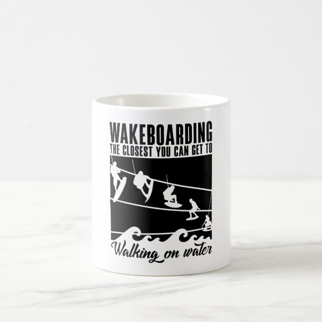 Caneca De Café Wakeboarding The Closest You Can Get Wakeboarder (Centro)