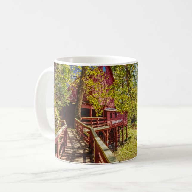 Caneca De Café Walkway to Hodgson Mill (Frente Esquerda)