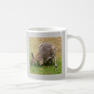 Caneca De Café Wallaby enfrentado bonito
