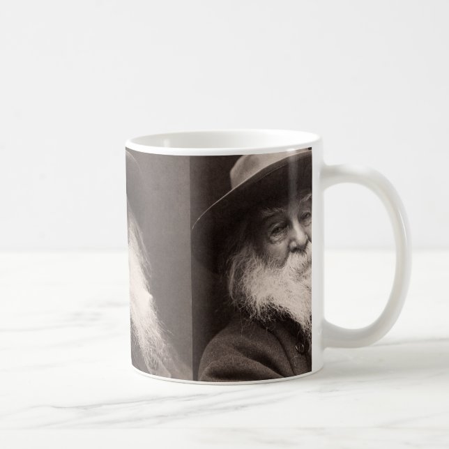 Caneca De Café Walt Whitman - Image Mug (Direita)