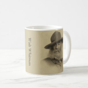 Caneca De Café Walt Whitman o bom poeta cinzento
