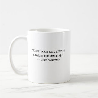 Caneca De Café Walt Whitman Positive Quote Coffee Mug