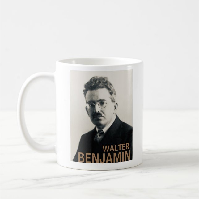 Caneca De Café Walter Benjamin (Esquerda)