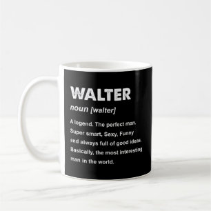 Caneca De Café Walter Name