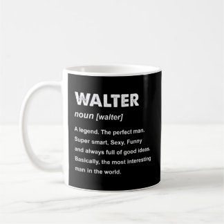 Caneca De Café Walter Name