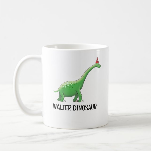 Caneca De Café Walter, o Dinossauro (Esquerda)