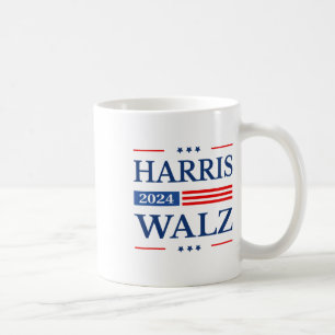 Caneca De Café Waltz 2024 Kamala Harris 2024 Tim Waltz 2024 Usa F