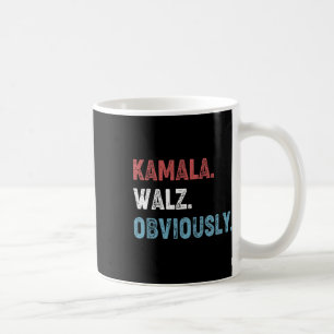 Caneca De Café WAlzheimer Obviamente 2024 Harris Waltz 2024 Elect
