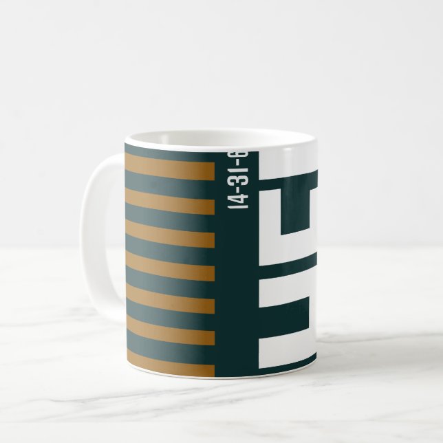 Caneca De Café WanderTag (Frente Esquerda)