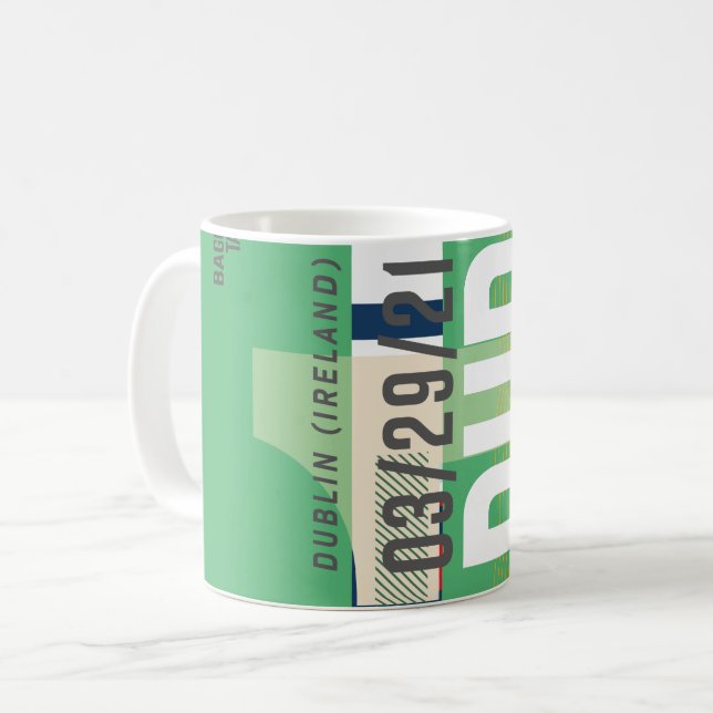 Caneca De Café WanderTag (Frente Esquerda)