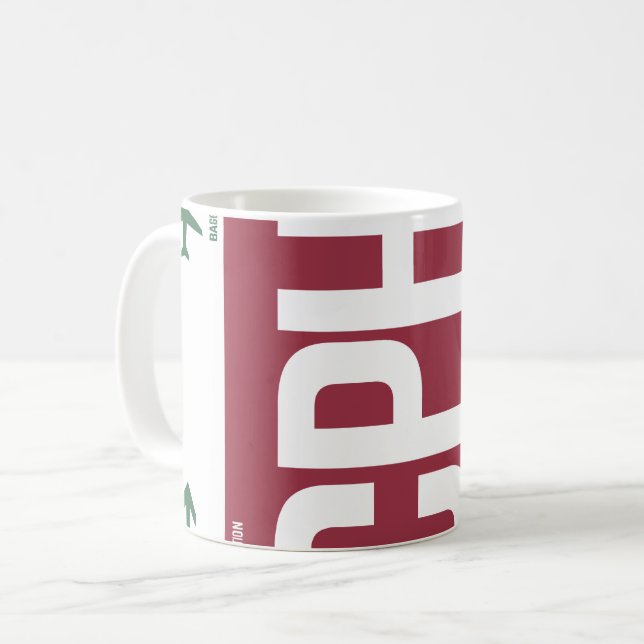 Caneca De Café WanderTag (Frente Esquerda)