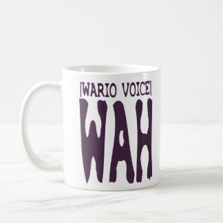 Caneca De Café Wario Voice
