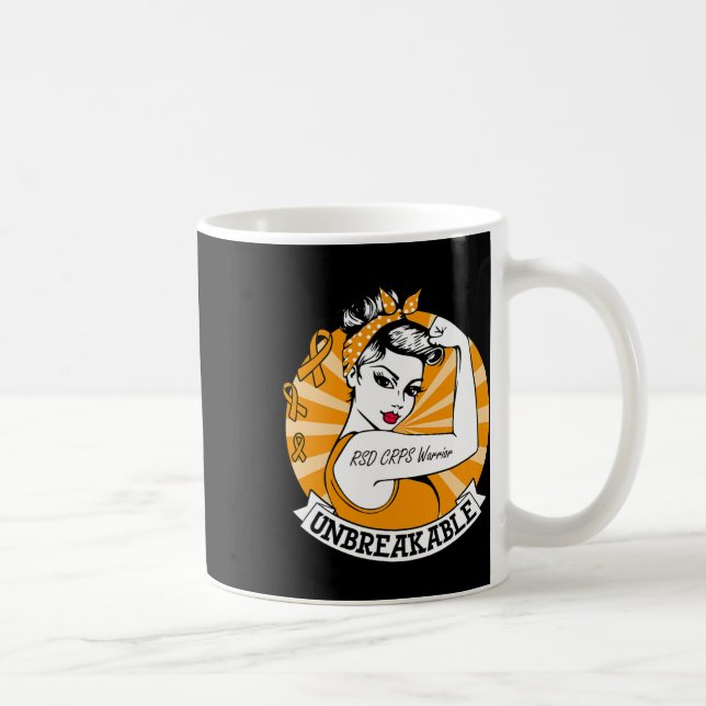 Caneca De Café Warrior De Rsd Crps Não-Compreendido (Direita)