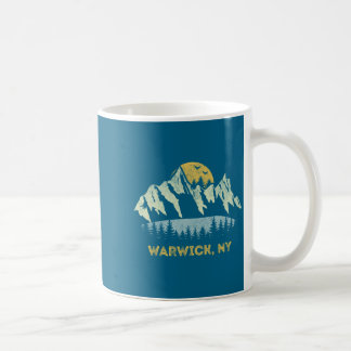 Caneca De Café Warwick New York Mountain Sunset Sunrise Ny 