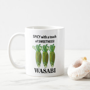Caneca De Café Wasabi Picante Com Um Toque De Doçura Wasabi 