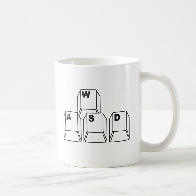 CANECA DE CAFÉ WASD (Direita)