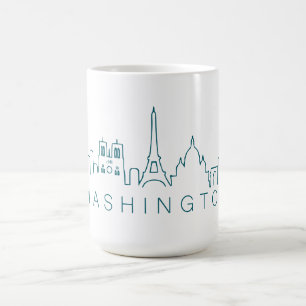 Caneca De Café Washington Coffee Mug