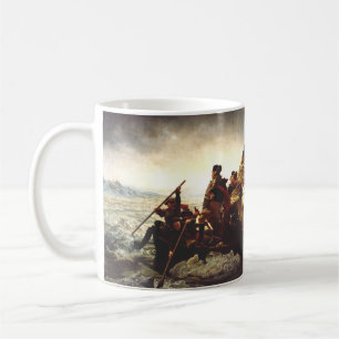 Caneca De Café Washington Cruzando o Delaware de Emanuel Leutze