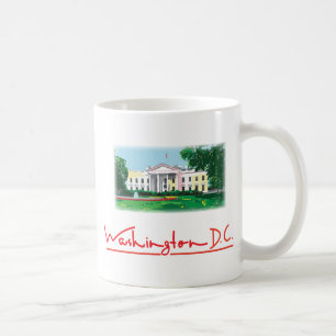 Caneca De Café Washington DC - Casa Branca