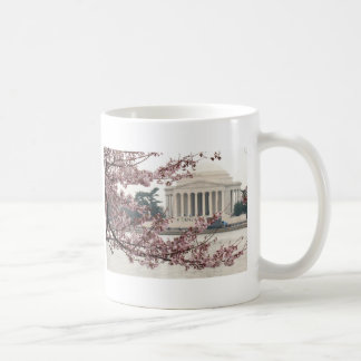 Caneca De Café Washington DC da flor de cerejeira