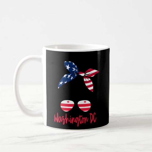 Caneca De Café Washington Dc Washington Dc Flag Statefriend (Esquerda)