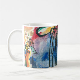 Caneca De Café Wassily Kandinsky – Improvisation 19 - Custom Text
