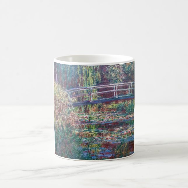 Caneca De Café Water Lily Pond (Harmonie Rosa, Monet) (Centro)