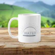 Water Reminder Good Day Blue Mug