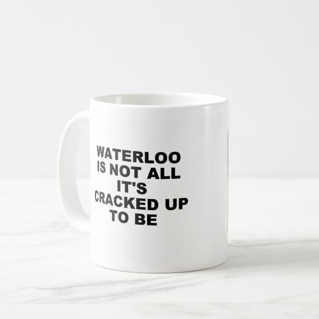 Caneca De Café Waterloo Mug (Frente Esquerda)
