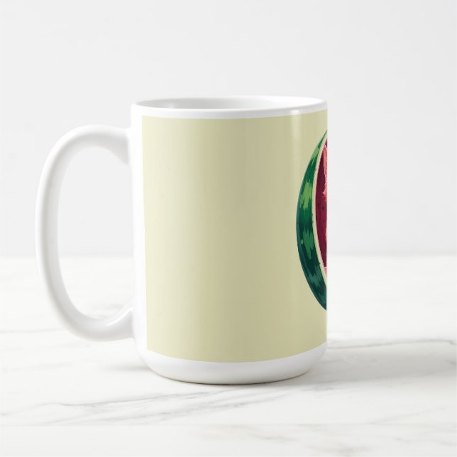 Caneca De Café Watermelon Cat Coffee Break (Esquerda)