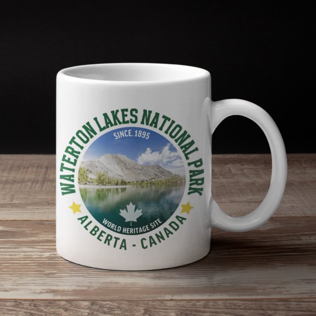 Caneca De Café Waterton Lakes National Park Canada (Criador carregado)