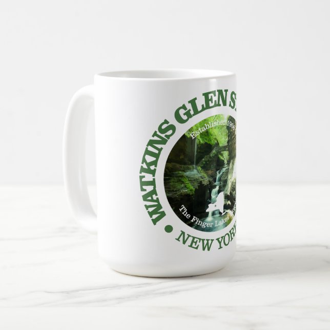 Caneca De Café Watkins Glen SP (Frente Esquerda)