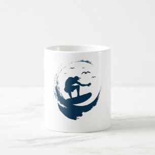 Caneca De Café Wave Rider