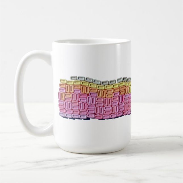 Caneca De Café Wavy Candy 1 (Esquerda)