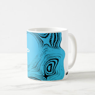 Caneca De Café Wavy Watts Jesus Fish
