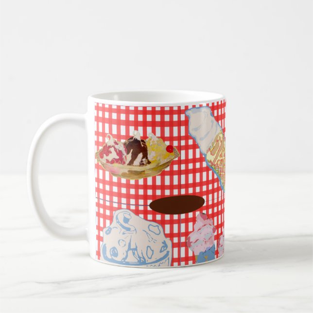 Caneca De Café We All Scream For Ice Cream (Esquerda)