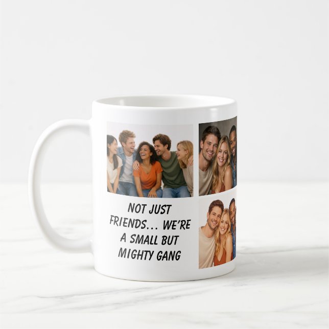 Caneca De Café We Are Like a Really Small Gang | Funny Friendship (Esquerda)