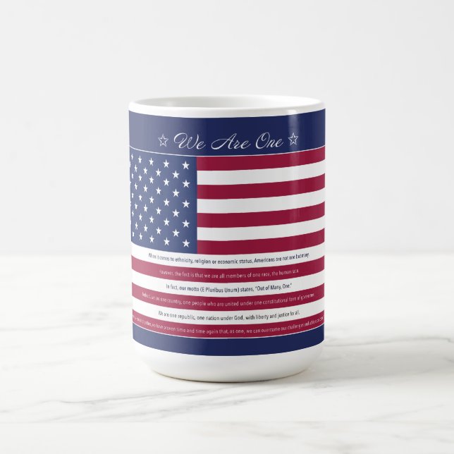 Caneca De Café We Are One (Centro)