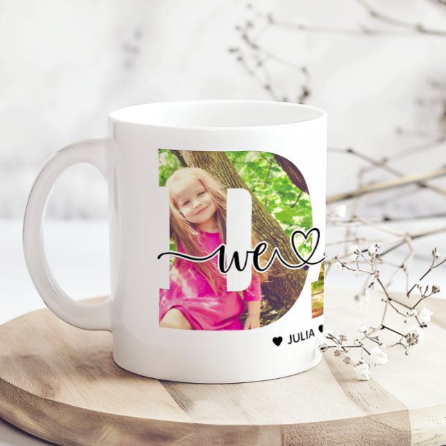 Caneca De Café We Love You Dad Add Photo And Name (Criador carregado)