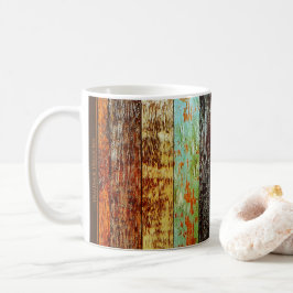 Caneca De Café Weathered Wood Style Mug