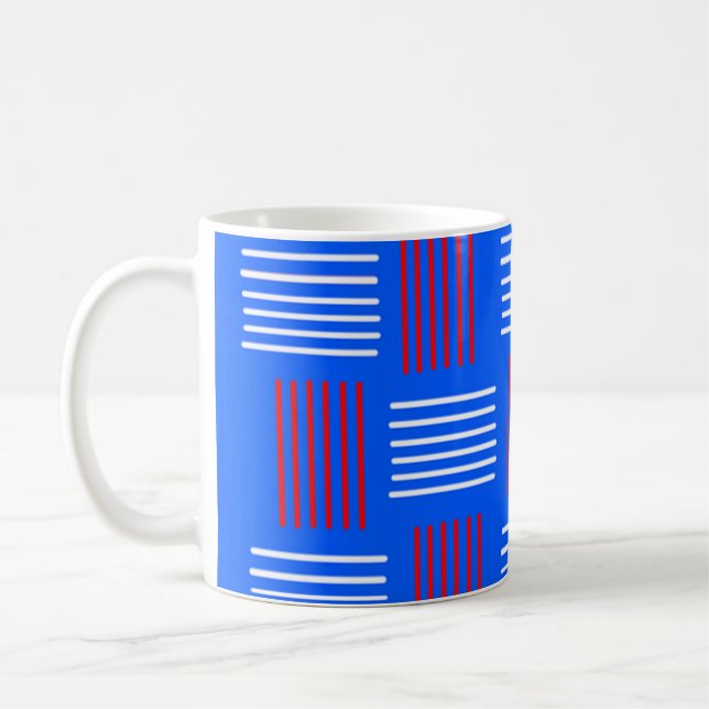 Caneca De Café Weave de 4 de julho (Esquerda)