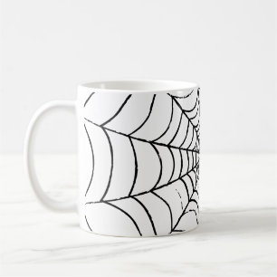 Caneca De Café Web de uma aranha simples - Fechar