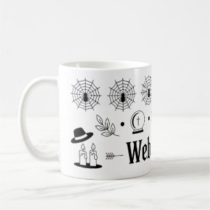 Caneca De Café Web of Lies Mug   Taça Gótica de Café Humor