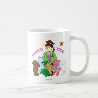 Caneca De Café Webkinz: Regra dos professores!
