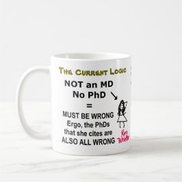 Caneca De Café Webster cor-de-rosa não é uma DM ou um PhD