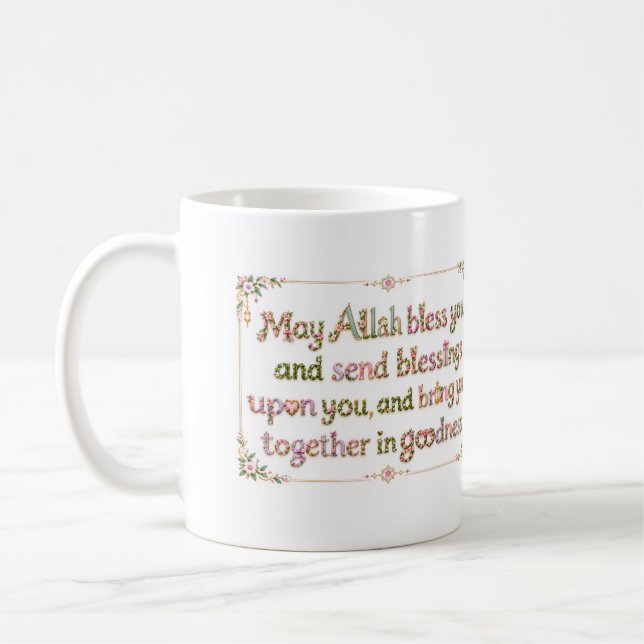 Caneca De Café Wedding Blessing  (Esquerda)
