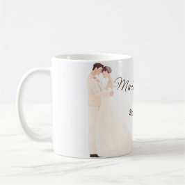 Caneca De Café Wedding ceramic mug 