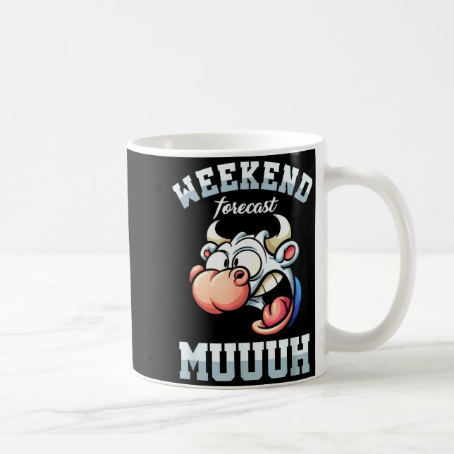 Caneca De Café Weekend Week Forecast Friday Vacation Workweek Gif (Direita)