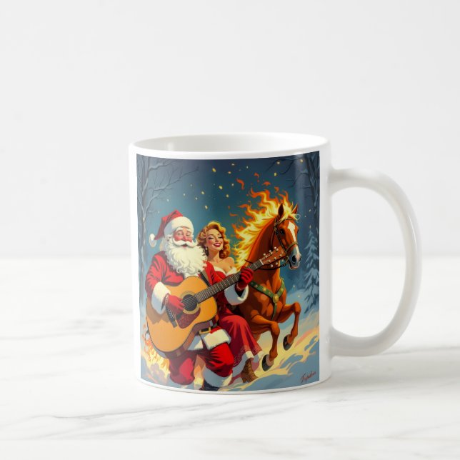Caneca De Café „Weihnachtliche Harmonie“ (Direita)