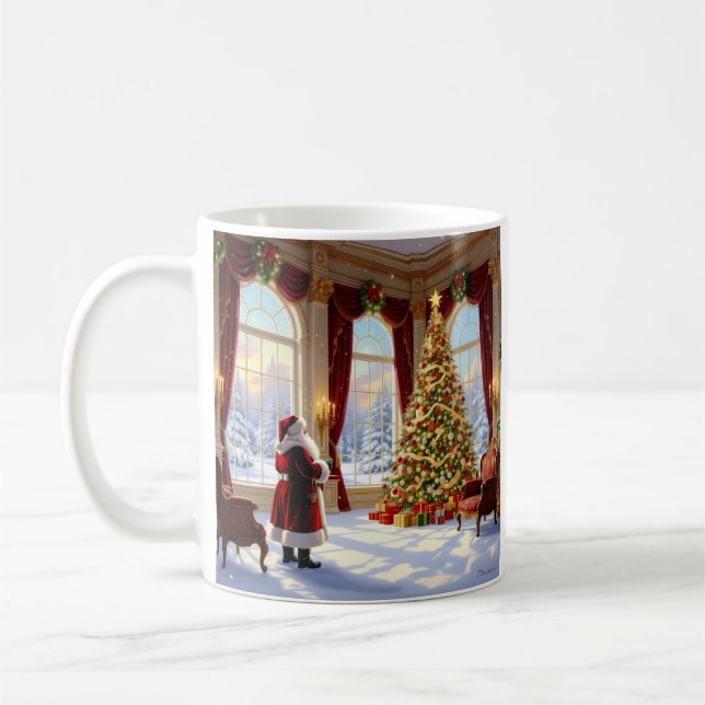 Caneca De Café „Weihnachtliche Harmonie“ (Esquerda)